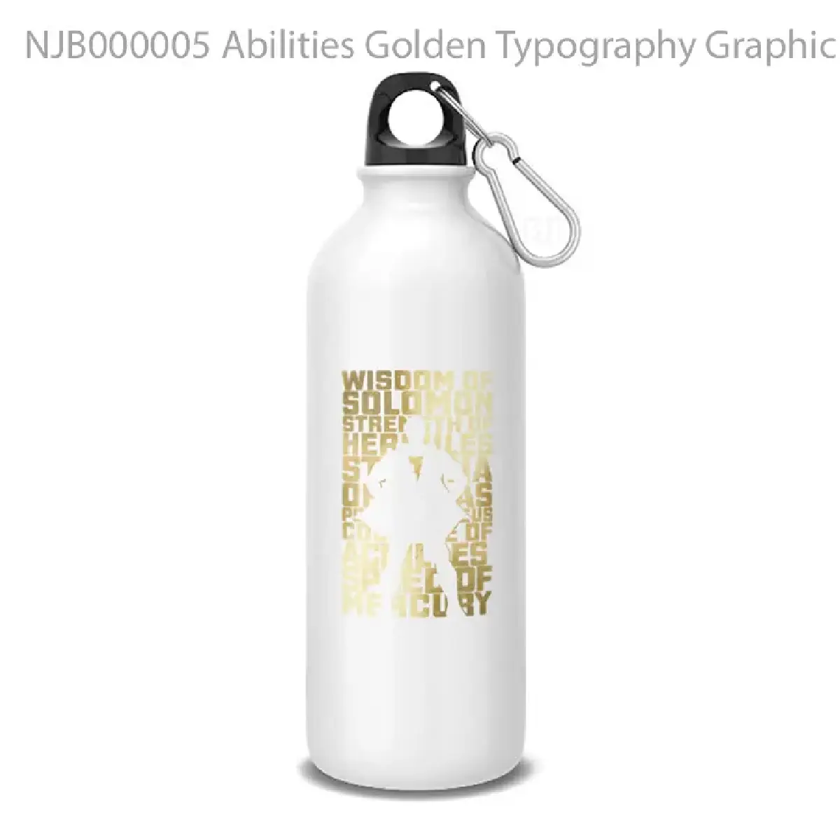 Abilities Golden Typography Graphic Botol Air Minum