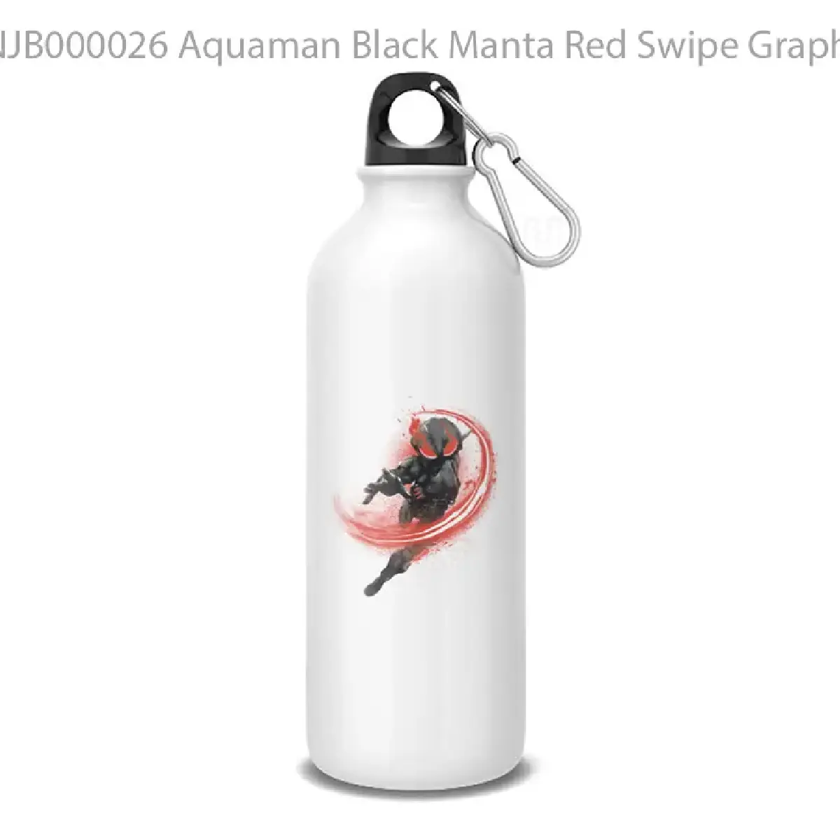 Aquaman Black Manta Red Swipe Graphic Mug Botol Air Minum