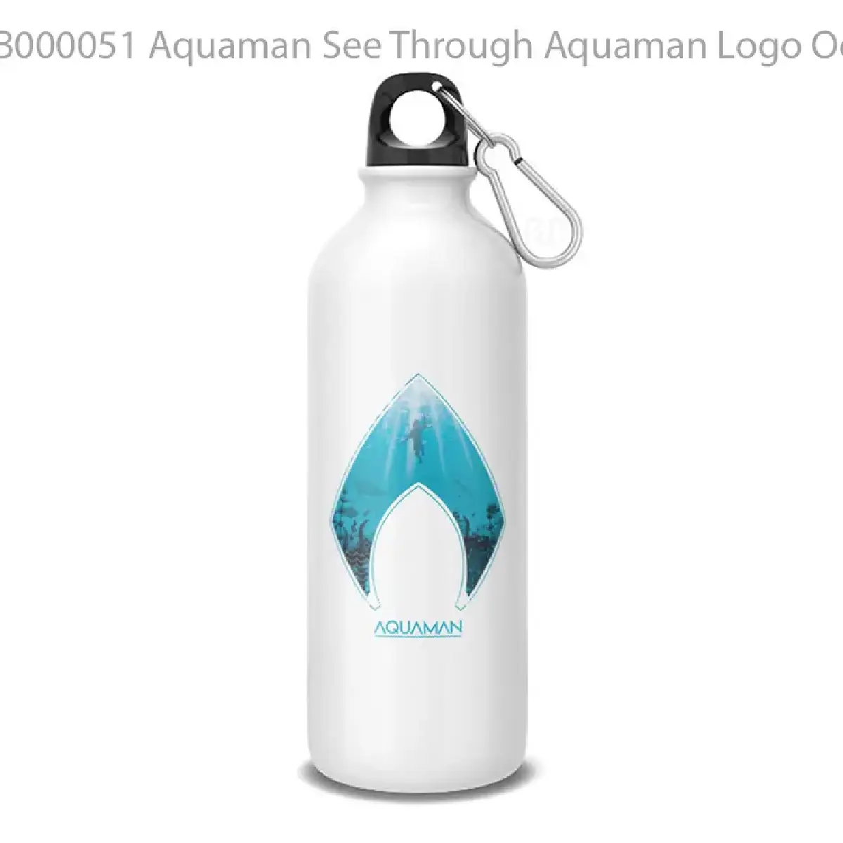 Aquaman See Through Aquaman Logo Ocean Graphic Botol Air Minum