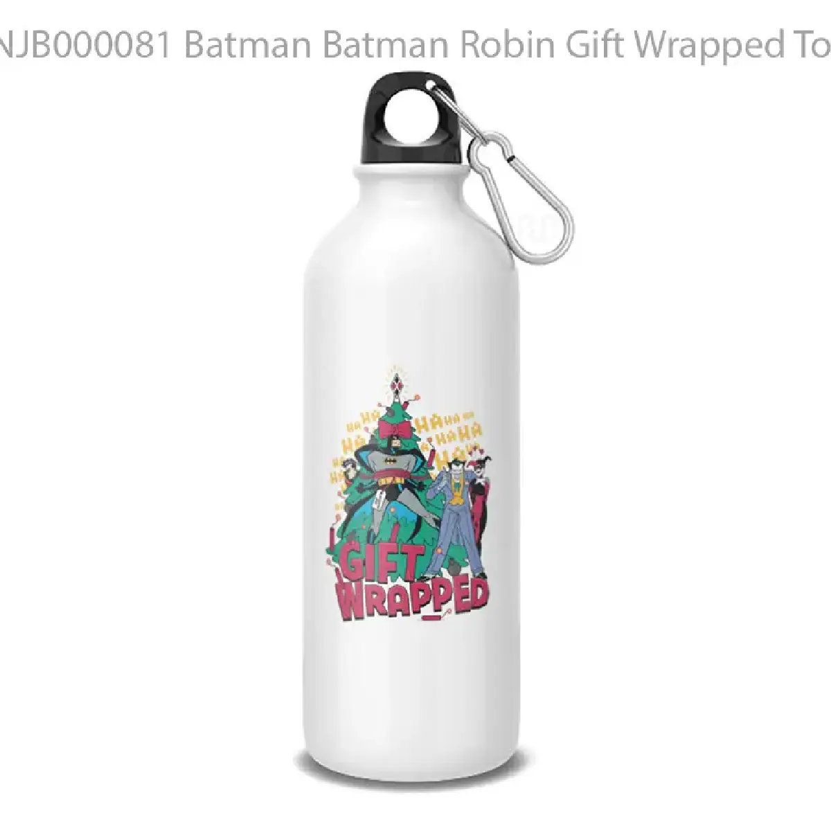 Batman Batman Robin Gift Wrapped To XMas Botol Air Minum