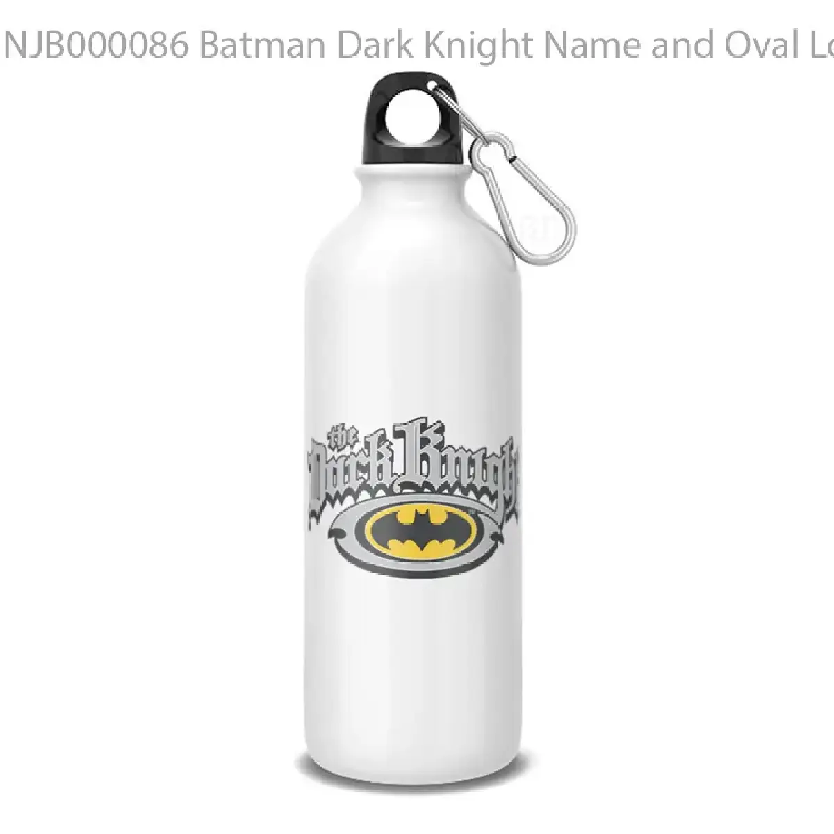 Batman Dark Knight Name and Oval Logo Botol Air Minum