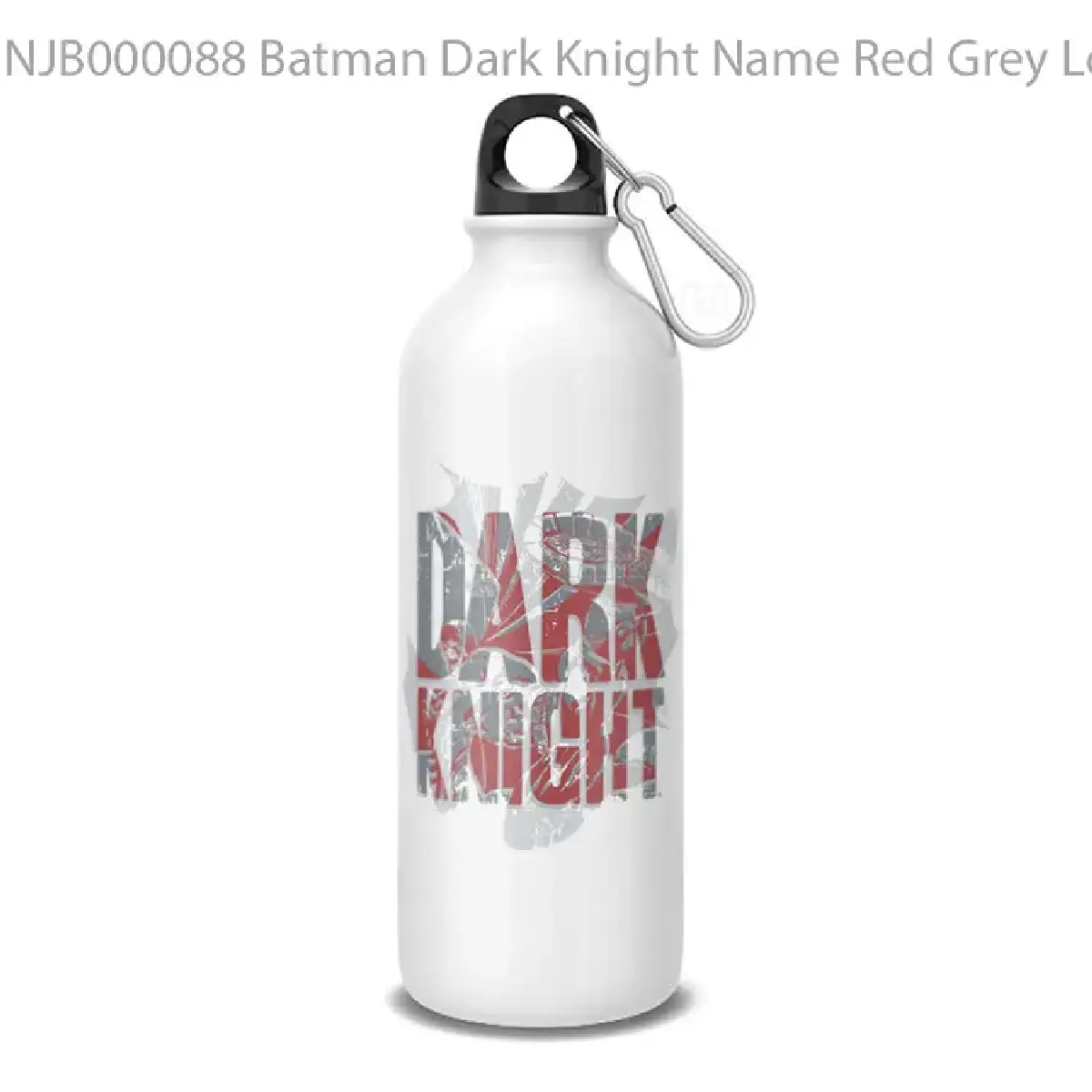 Batman Dark Knight Name Red Grey Logo Botol Air Minum