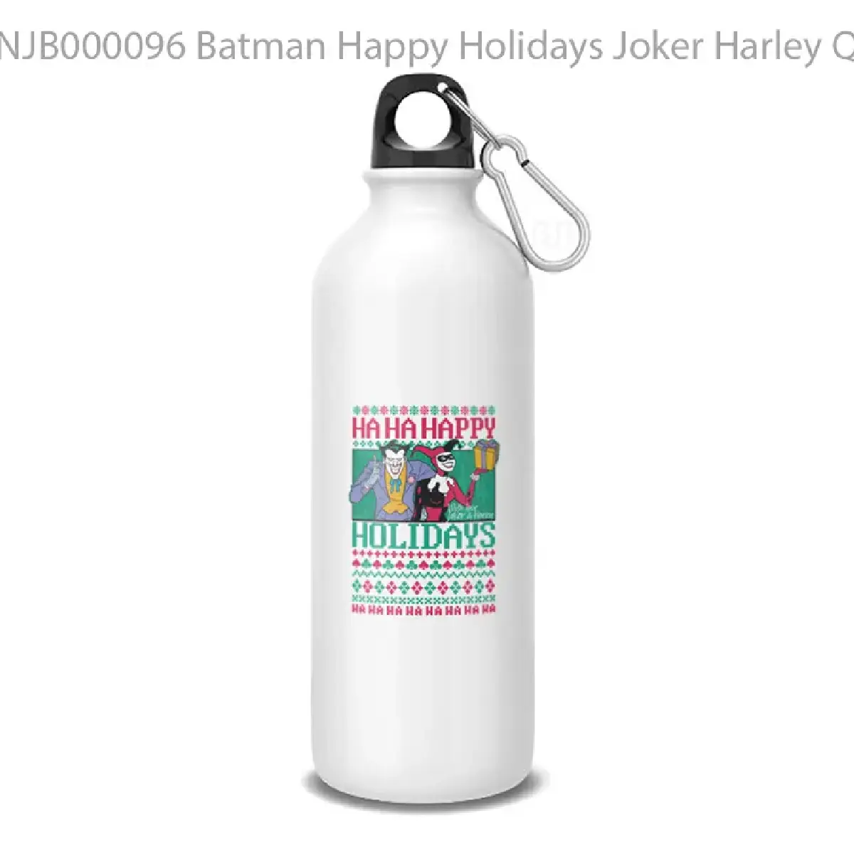 Batman Happy Holidays Joker Harley Quinn Botol Air Minum