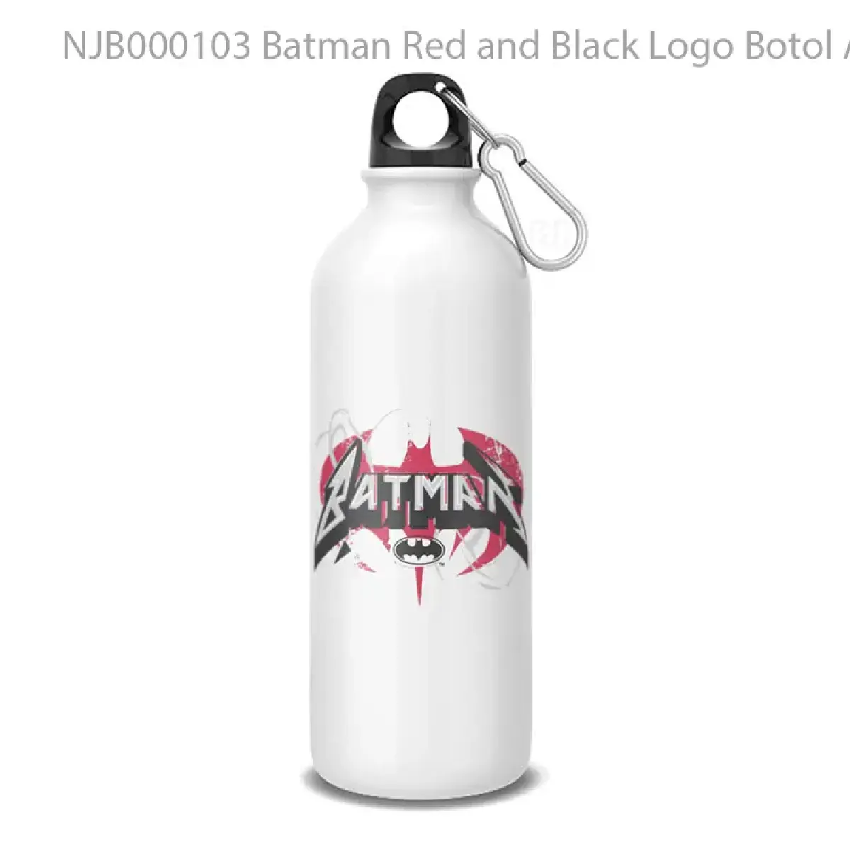 Batman Red and Black Logo Botol Air Minum