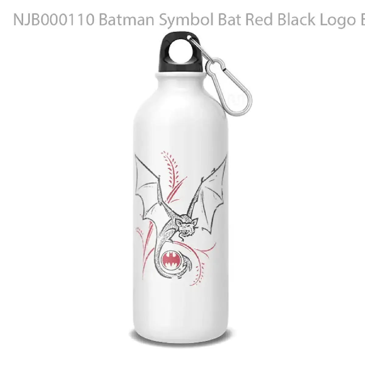 Batman Symbol Bat Red Black Logo Botol Air Minum