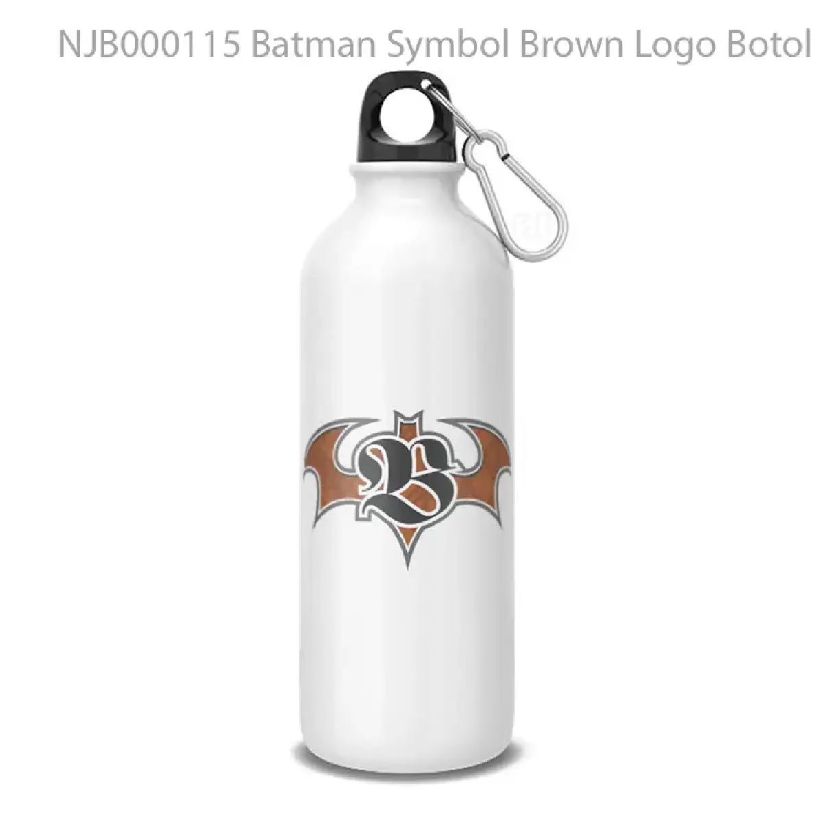 Batman Symbol Brown Logo Botol Air Minum