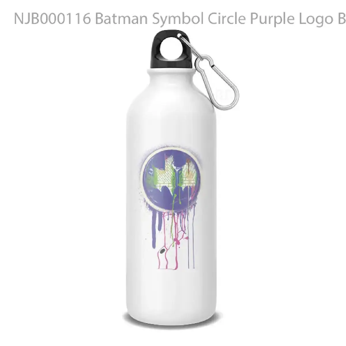 Batman Symbol Circle Purple Logo Botol Air Minum
