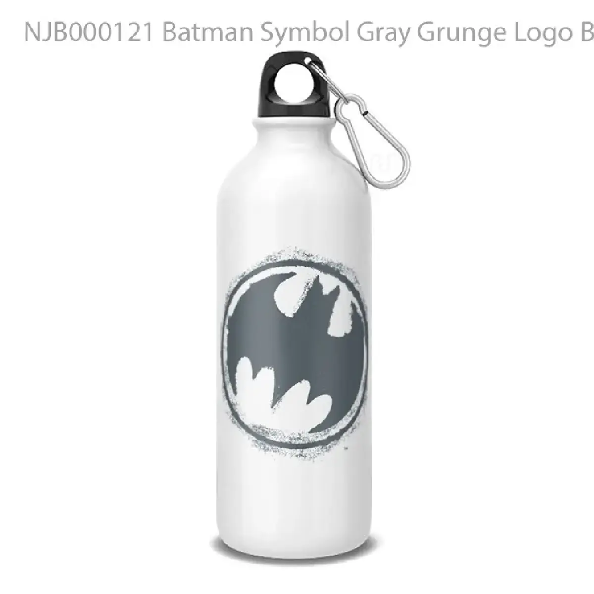 Batman Symbol Gray Grunge Logo Botol Air Minum