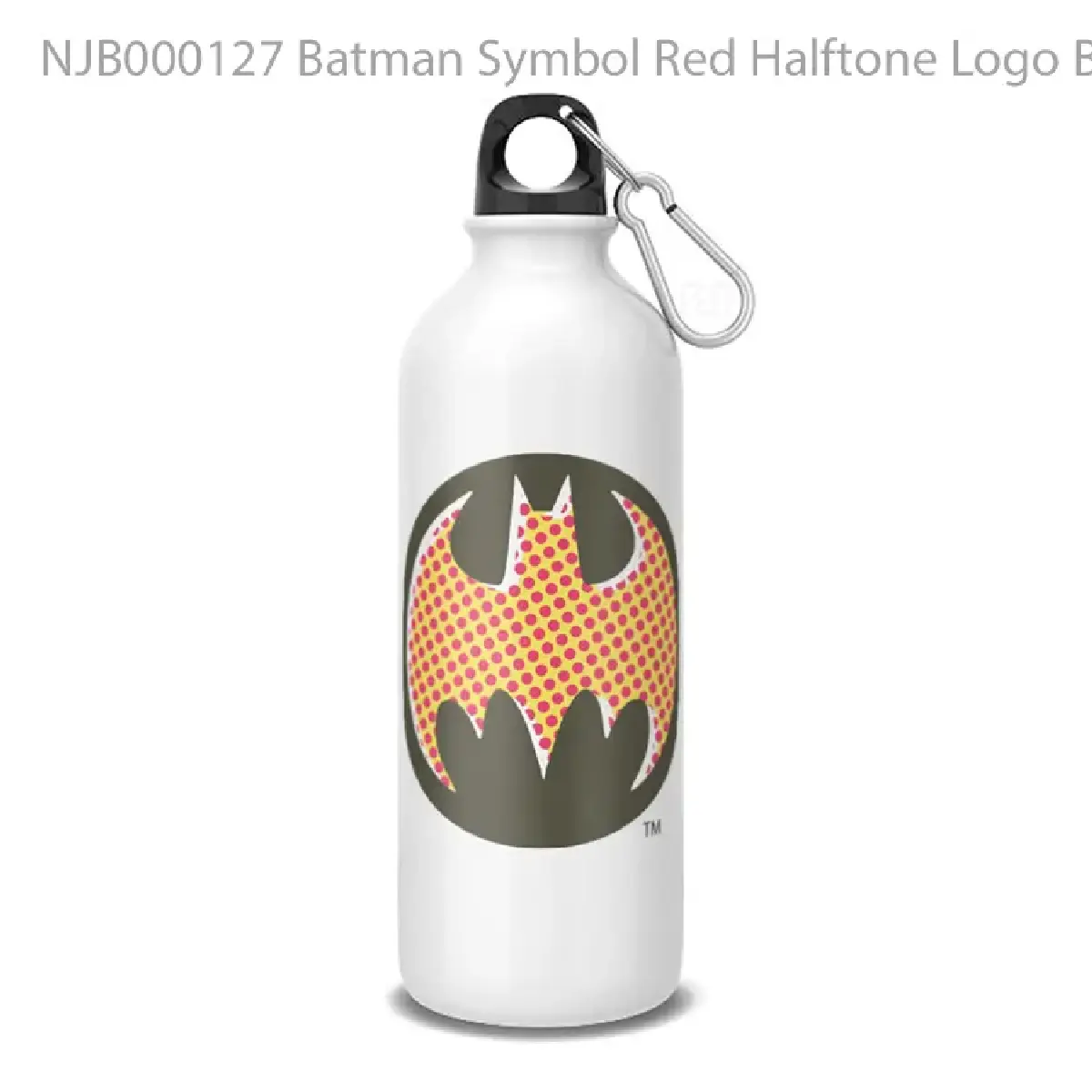 Batman Symbol Red Halftone Logo Botol Air Minum