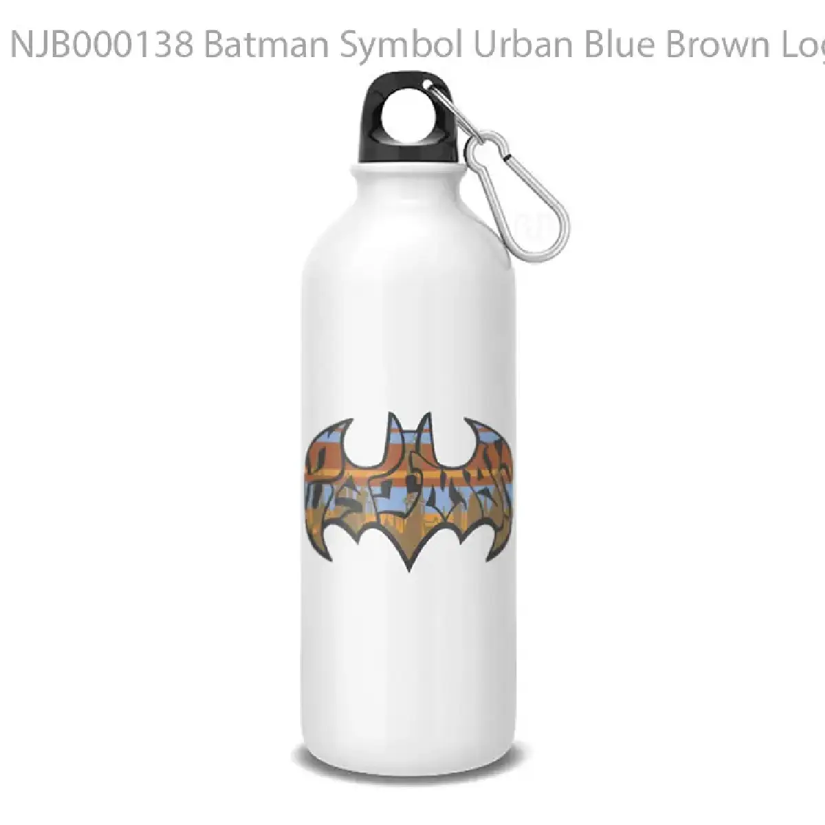 Batman Symbol Urban Blue Brown Logo Botol Air Minum