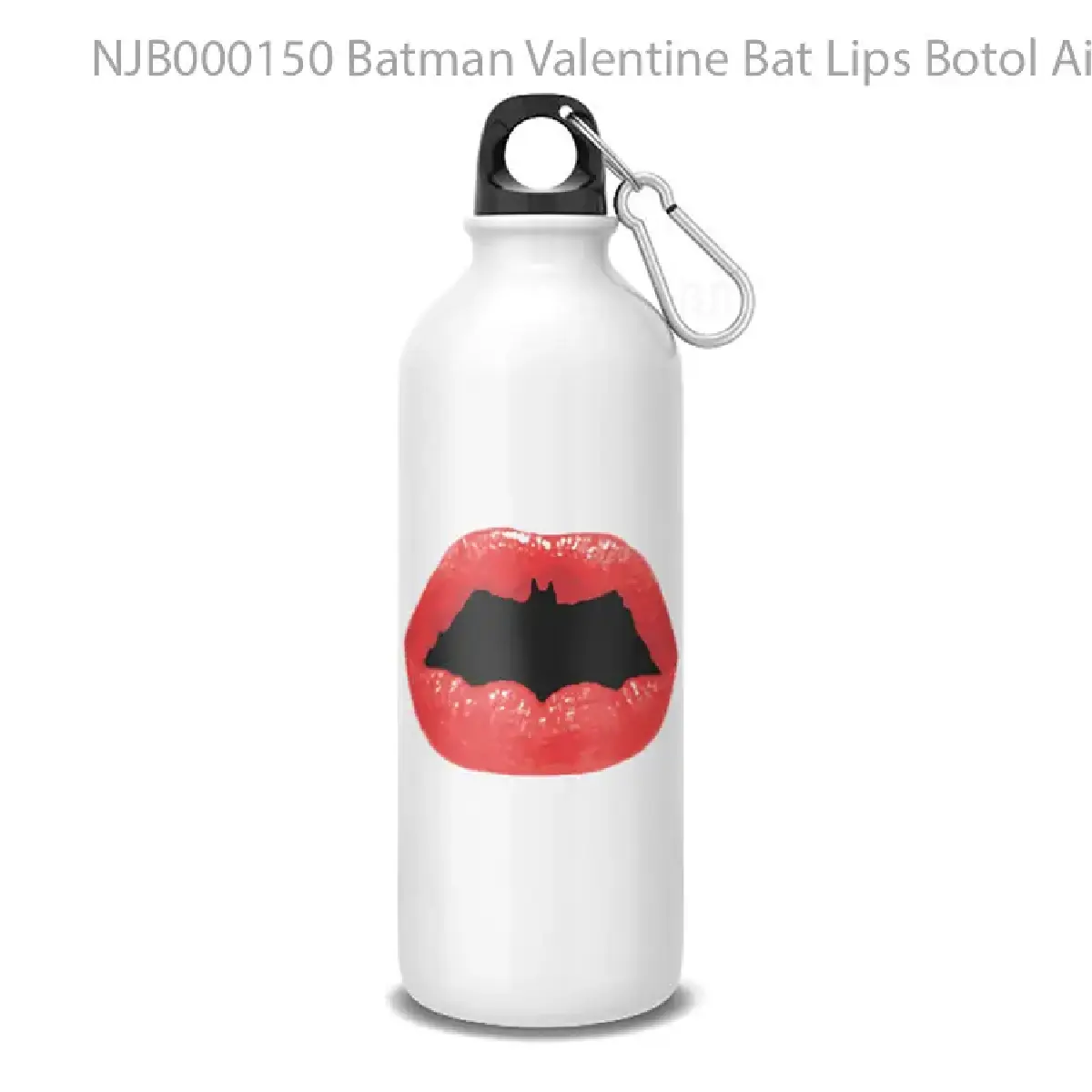 Batman Valentine Bat Lips Botol Air Minum