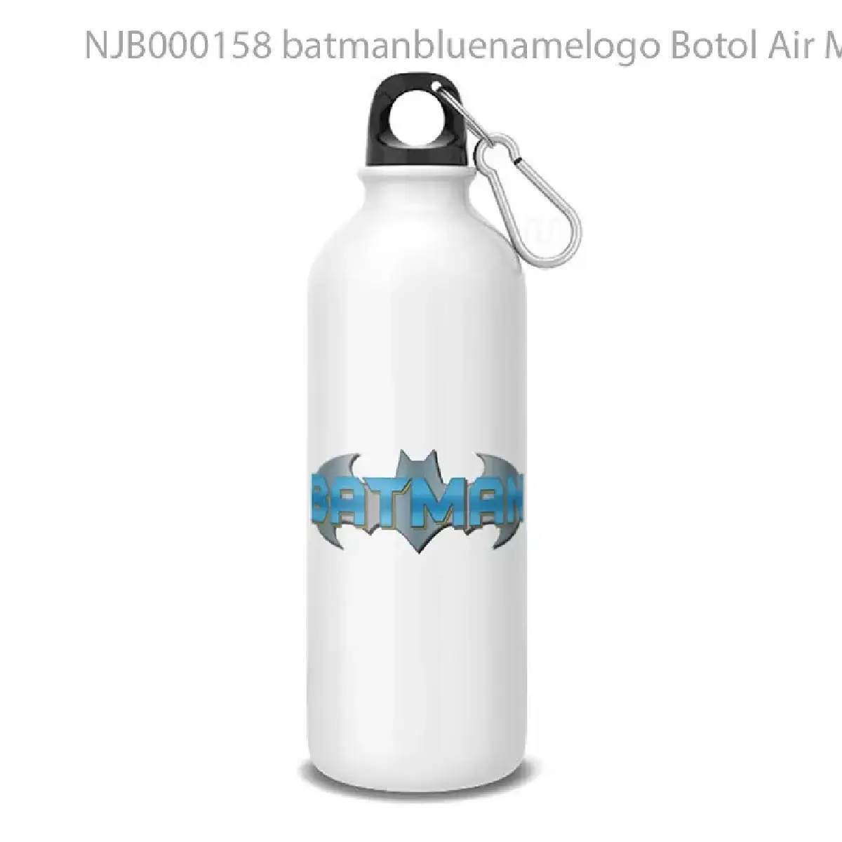 batmanbluenamelogo Botol Air Minum
