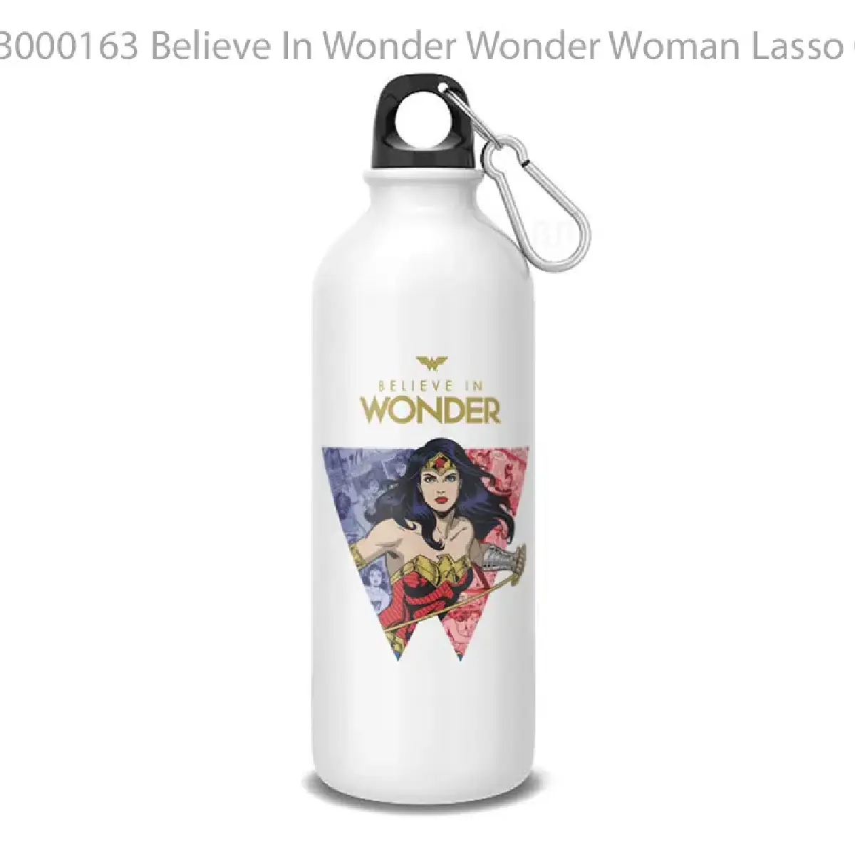 Believe In Wonder Wonder Woman Lasso Comic Logoy Botol Air Minum