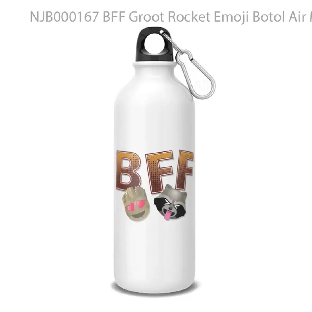BFF Groot Rocket Emoji Botol Air Minum