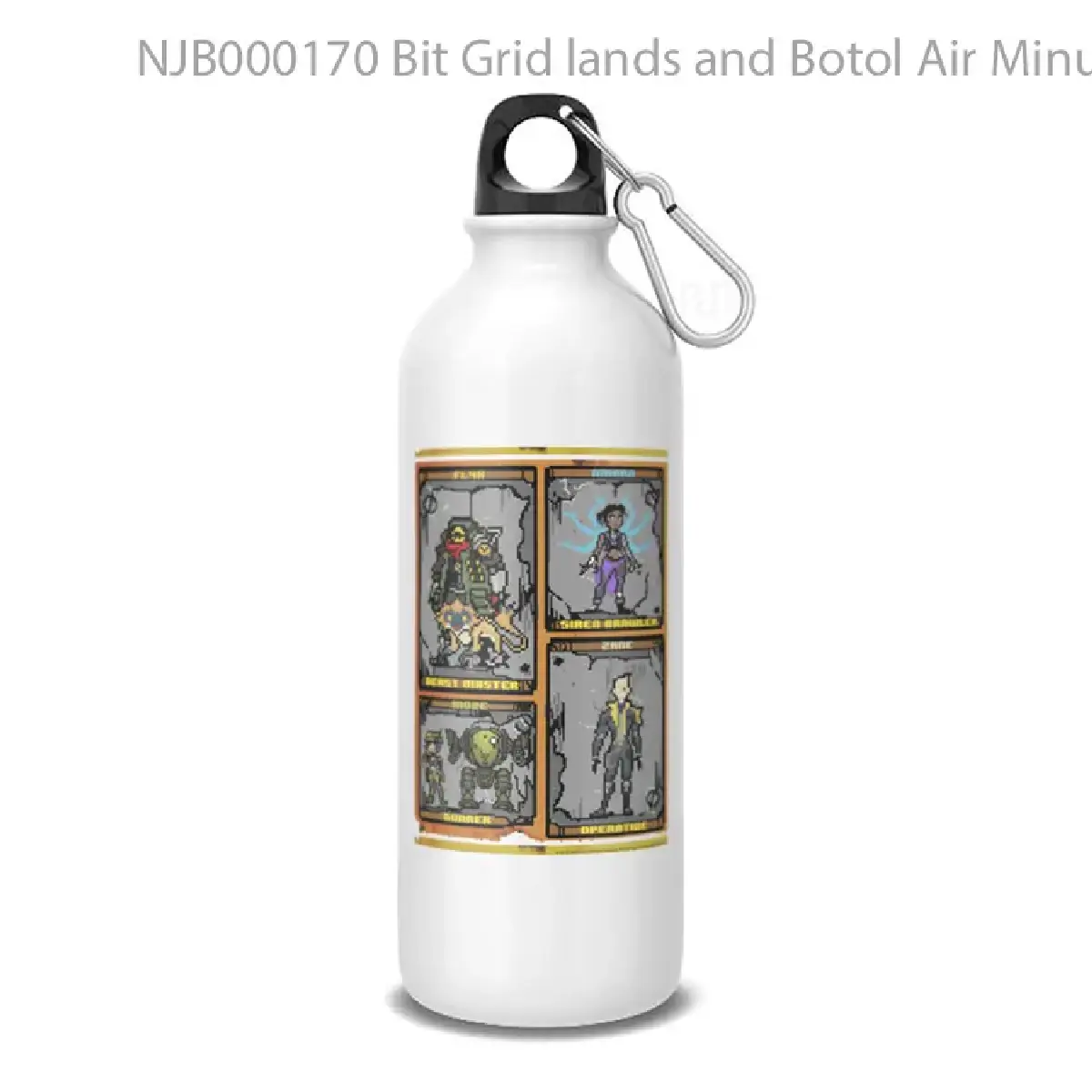 Bit Grid lands and Botol Air Minum