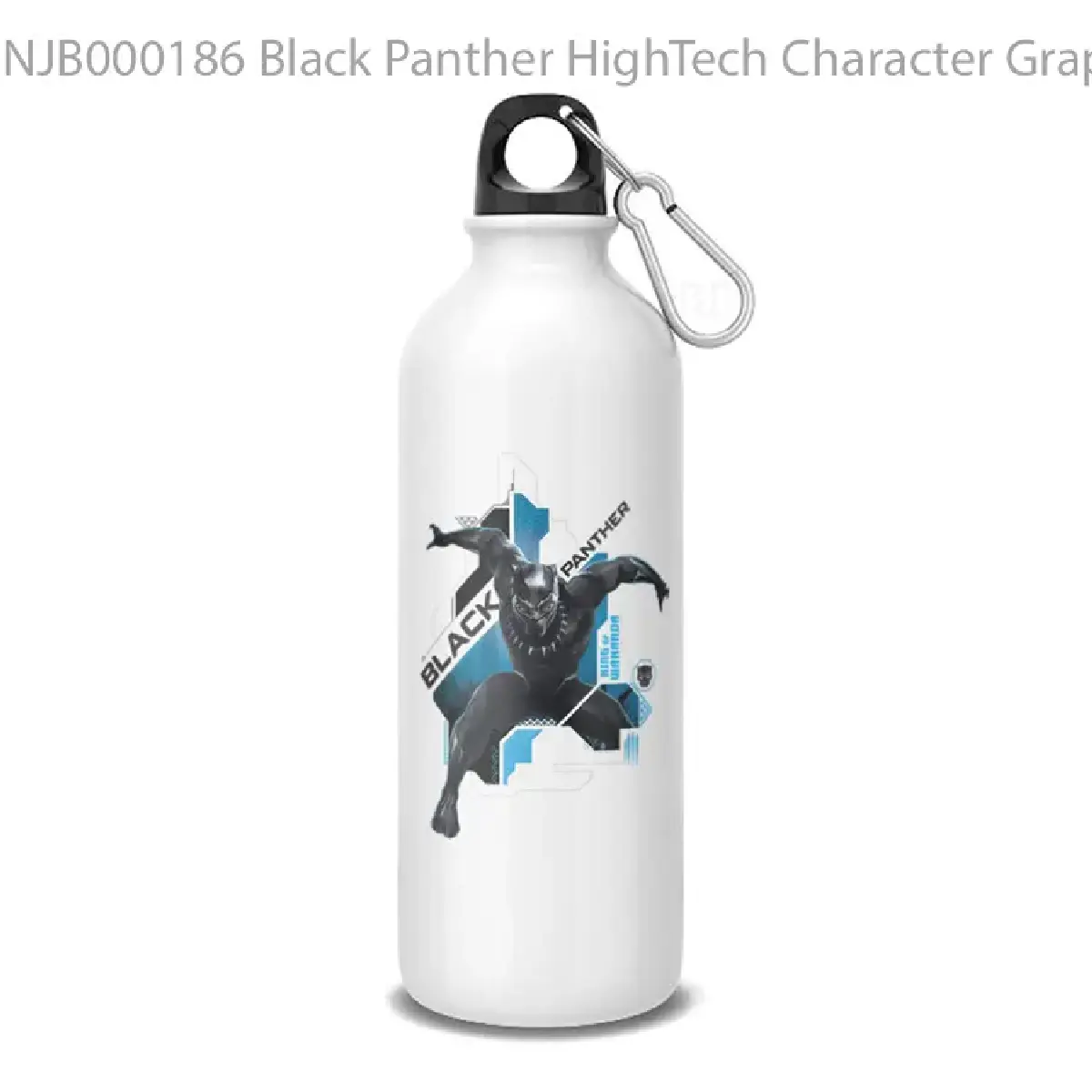 Black Panther HighTech Character Graphic Botol Air Minum