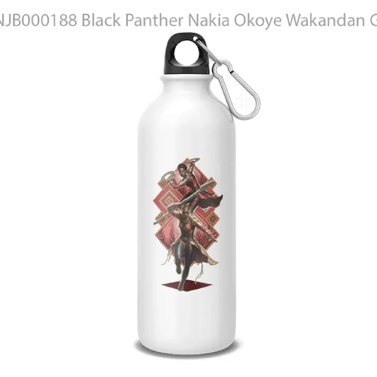 Black Panther Nakia Okoye Wakandan Graphic Botol Air Minum
