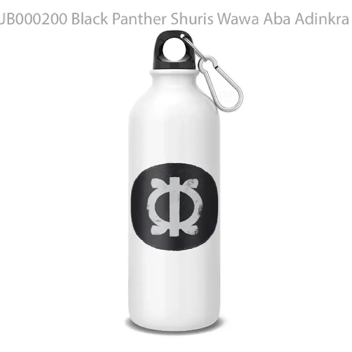 Black Panther Shuris Wawa Aba Adinkra Symboly Botol Air Minum