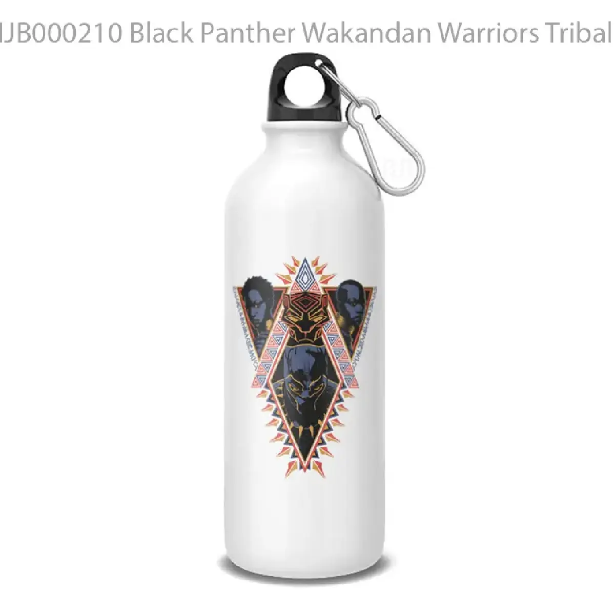 Black Panther Wakandan Warriors Tribal Panel g Botol Air Minum