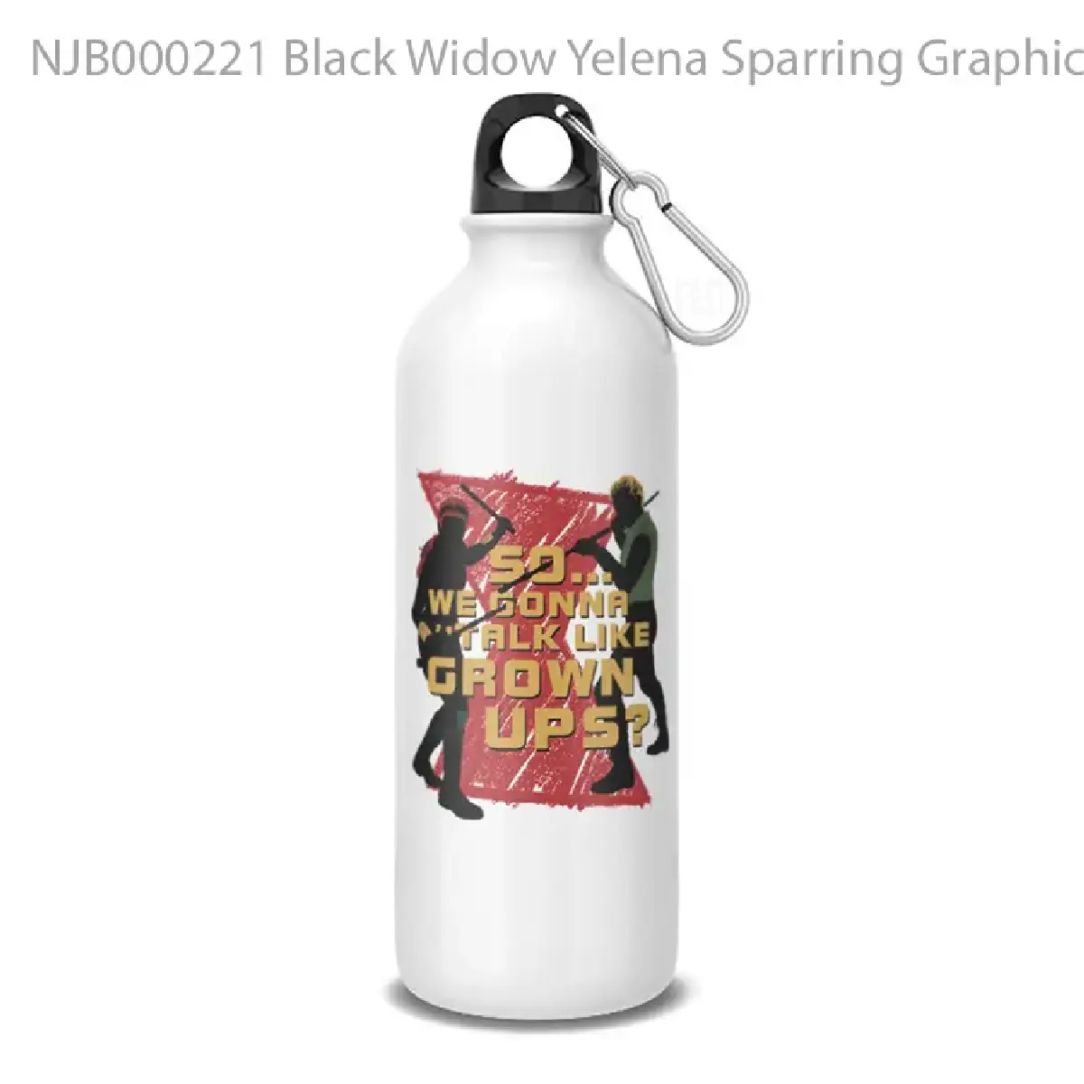 Black Widow Yelena Sparring Graphic Botol Air Minum