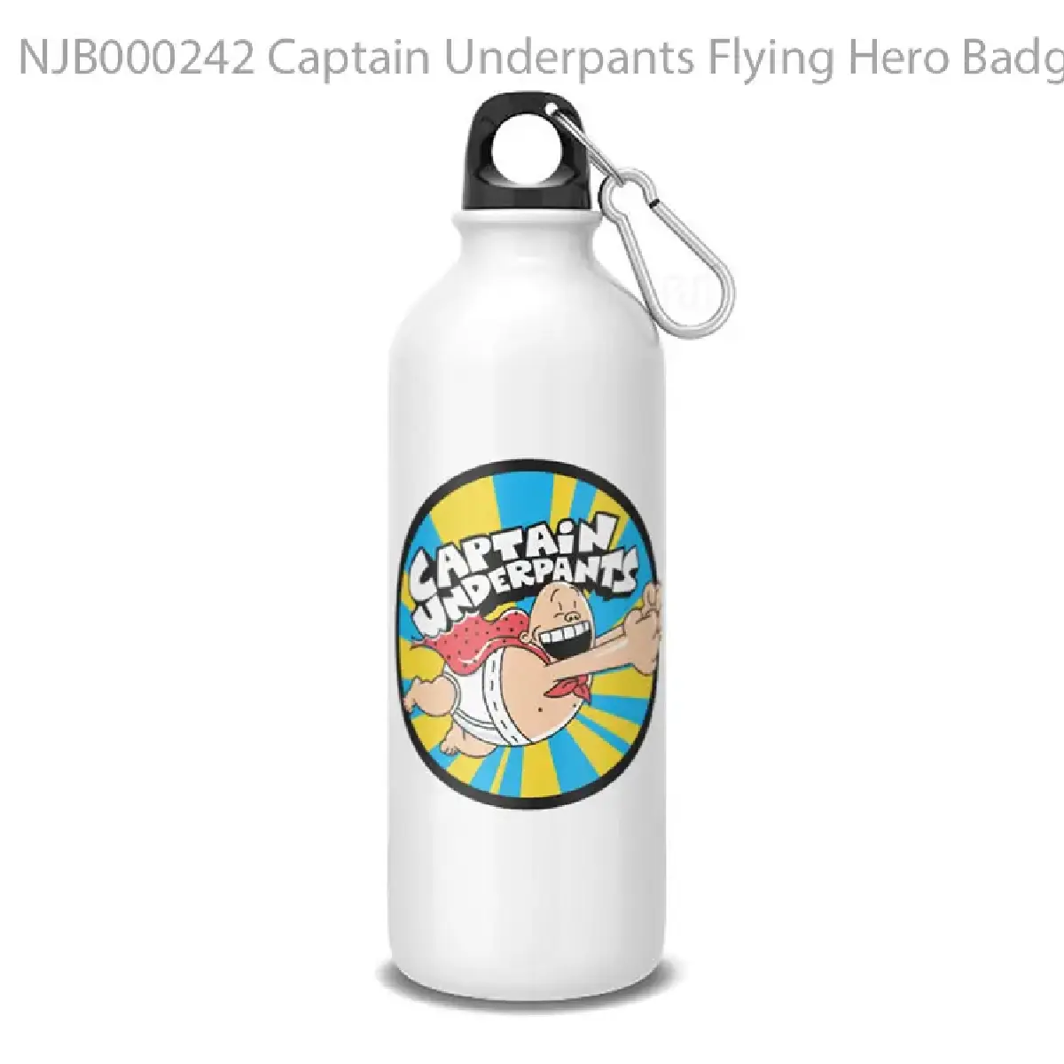 Captain Underpants Flying Hero Badge Botol Air Minum