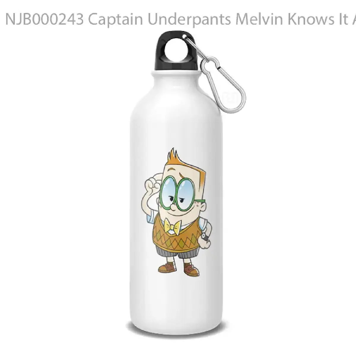 Captain Underpants Melvin Knows It All Botol Air Minum