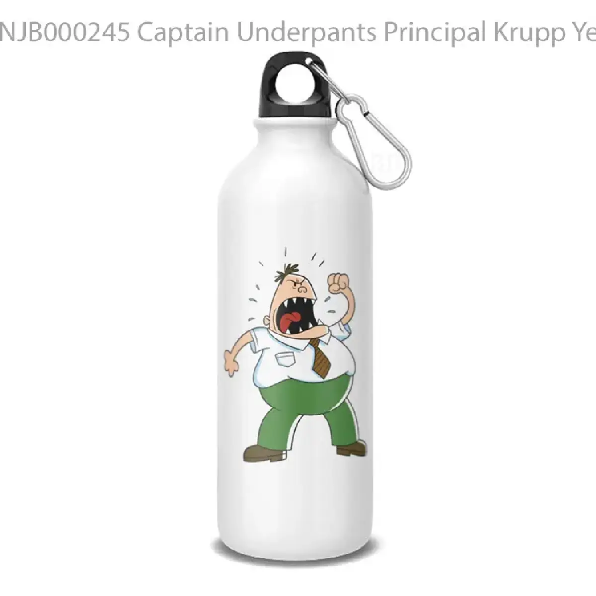 Captain Underpants Principal Krupp Yelling Botol Air Minum