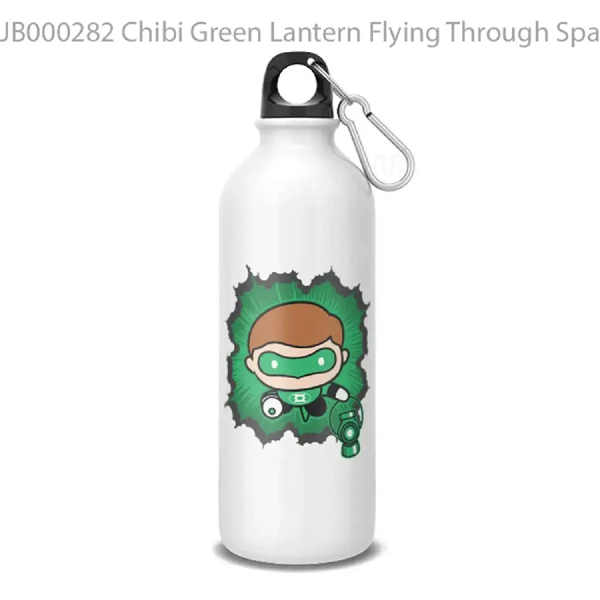 Chibi Green Lantern Flying Through Space Cview Botol Air Minum