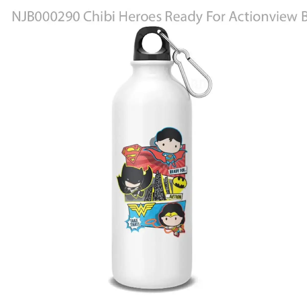 Chibi Heroes Ready For Actionview Botol Air Minum