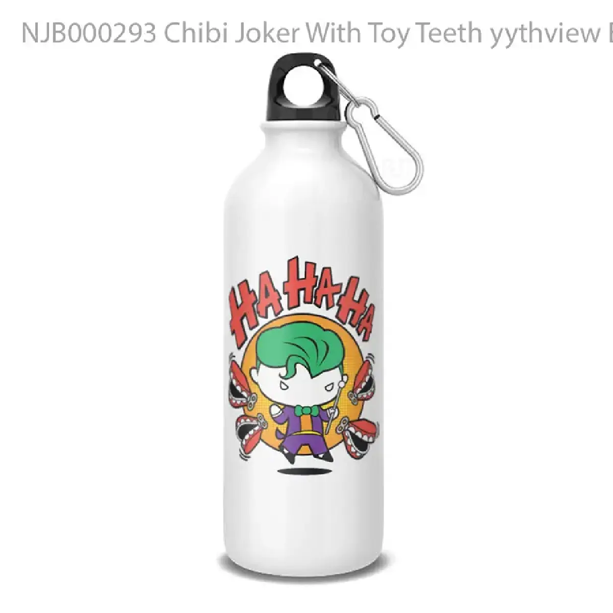 Chibi Joker With Toy Teeth yythview Botol Air Minum