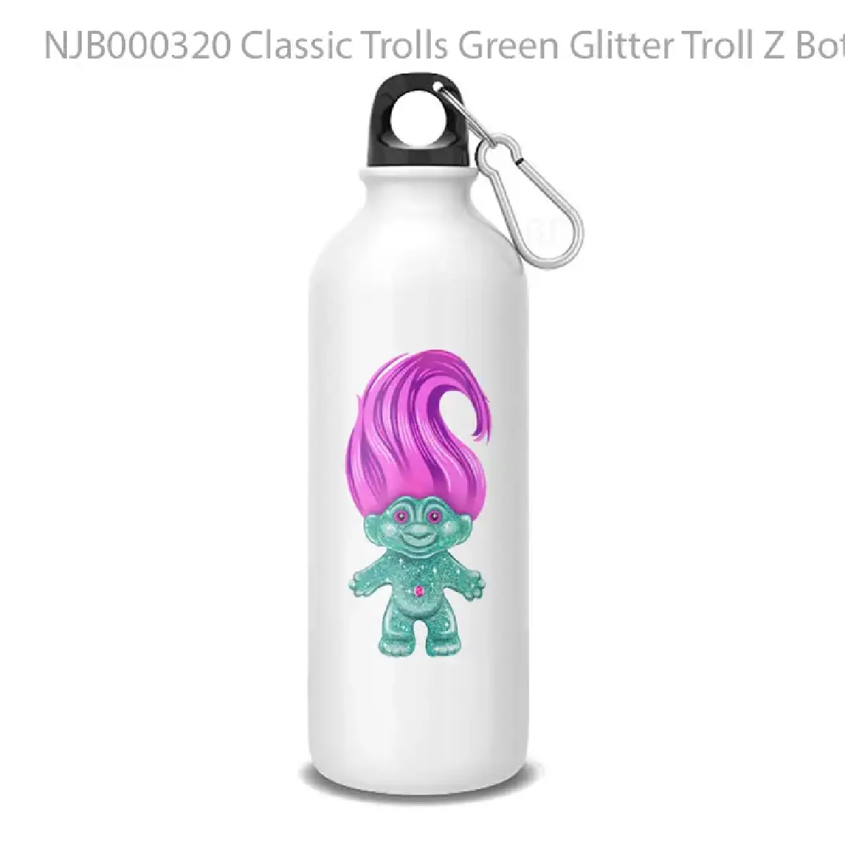 Classic Trolls Green Glitter Troll Z Botol Air Minum
