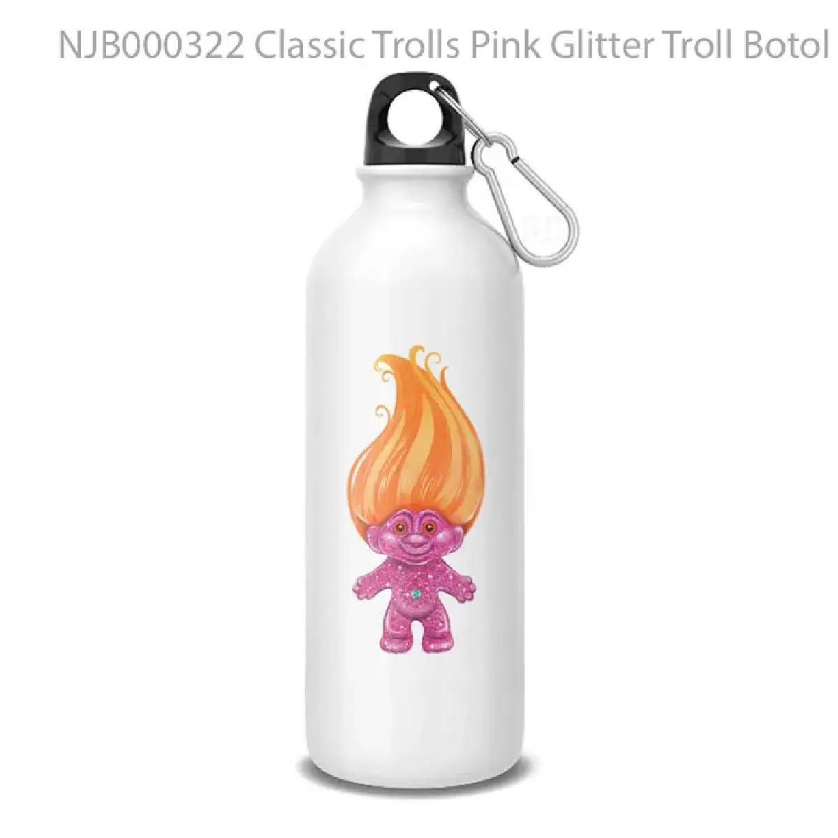 Classic Trolls Pink Glitter Troll Botol Air Minum