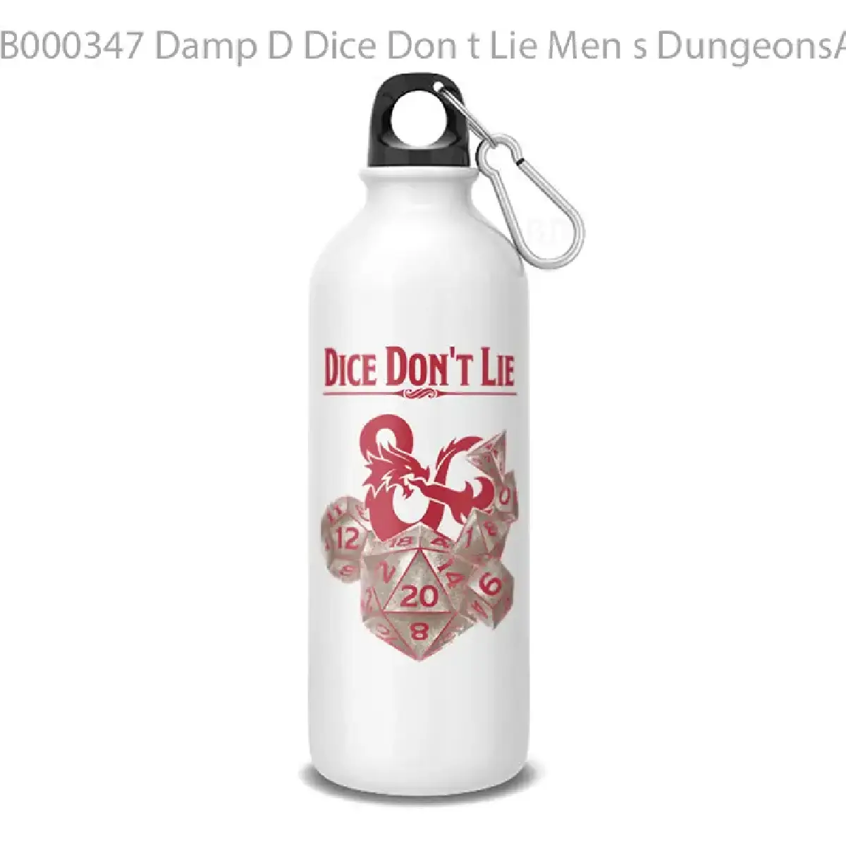 Damp D Dice Don t Lie Men s DungeonsAndDragons Botol Air Minum