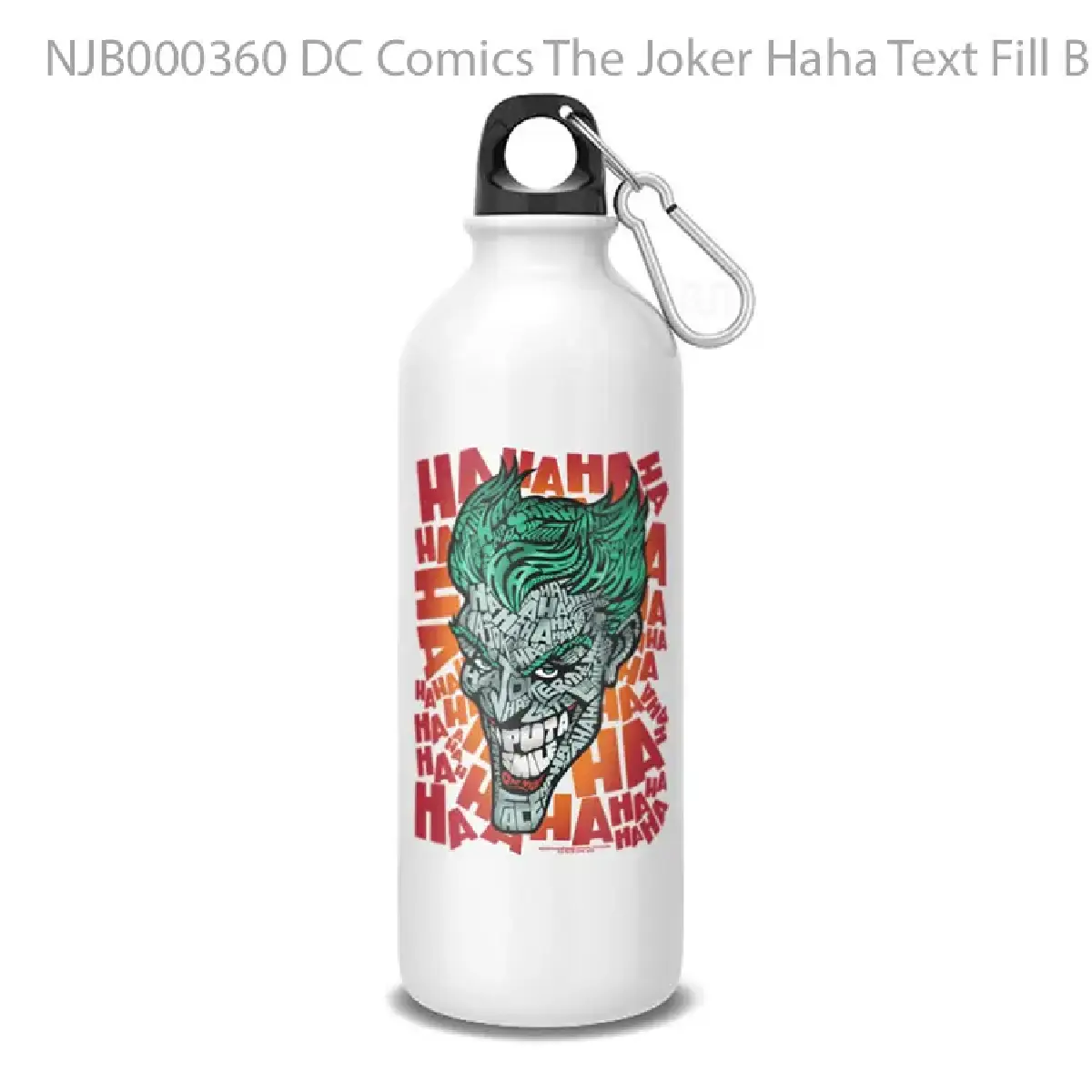 DC Comics The Joker Haha Text Fill Botol Air Minum