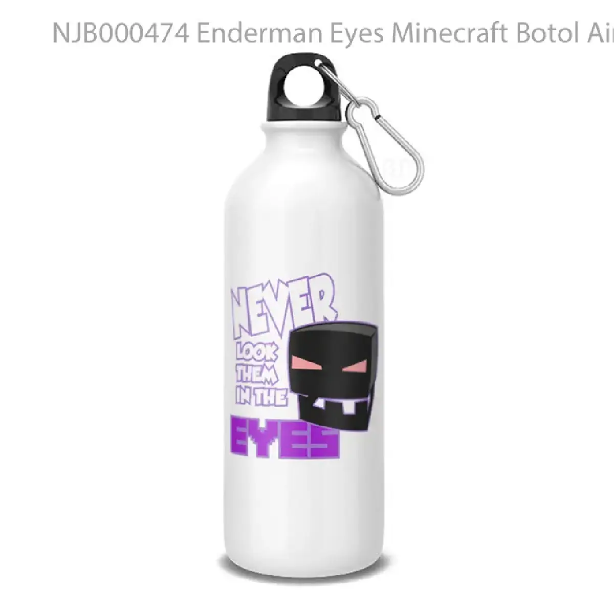 Enderman Eyes Minecraft Botol Air Minum