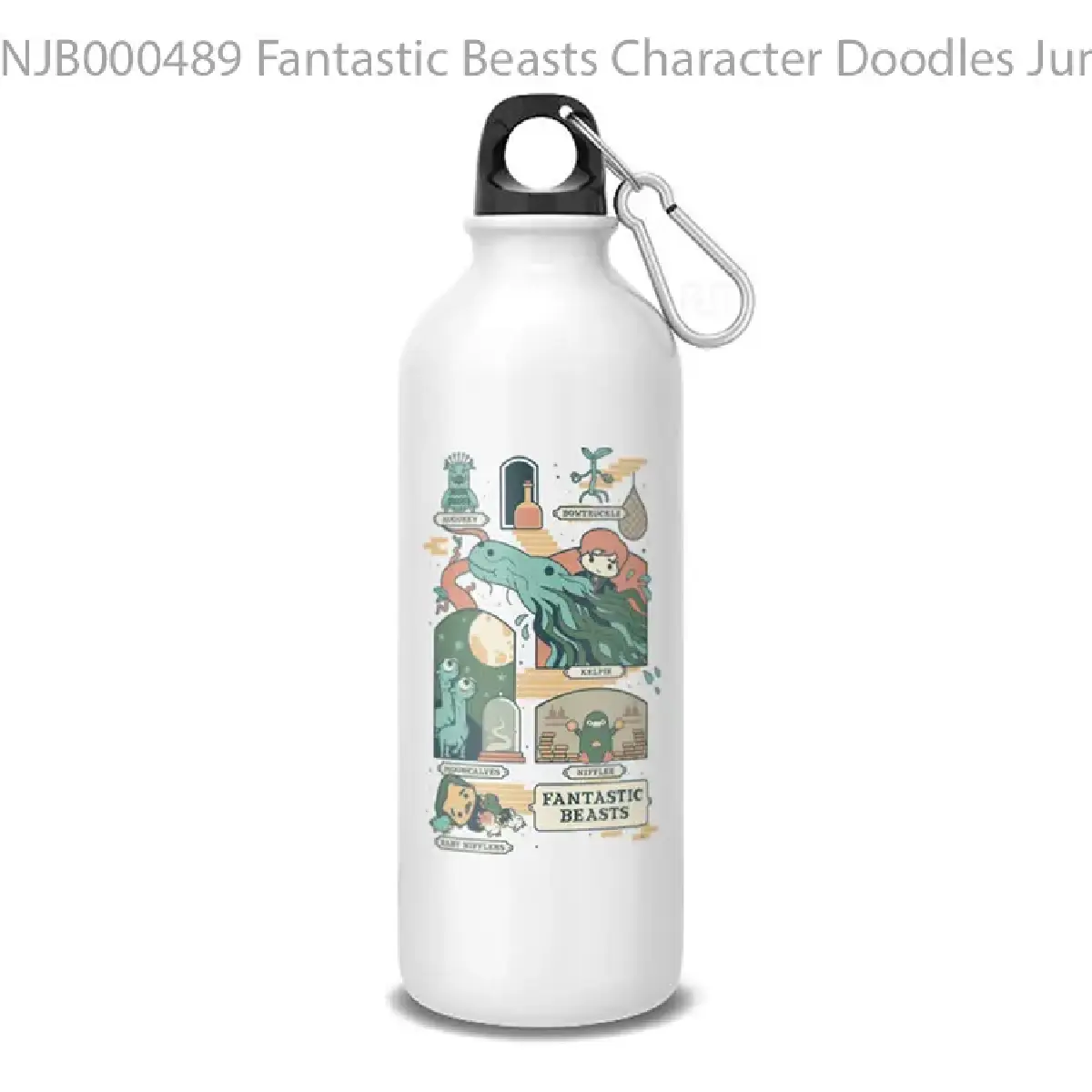 Fantastic Beasts Character Doodles Juniors Botol Air Minum