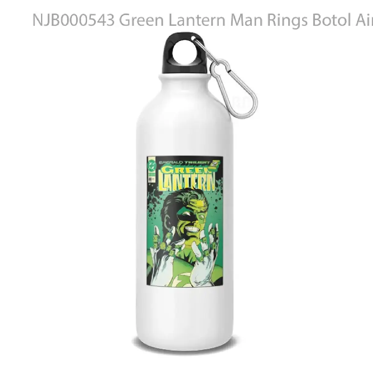 Green Lantern Man Rings Botol Air Minum