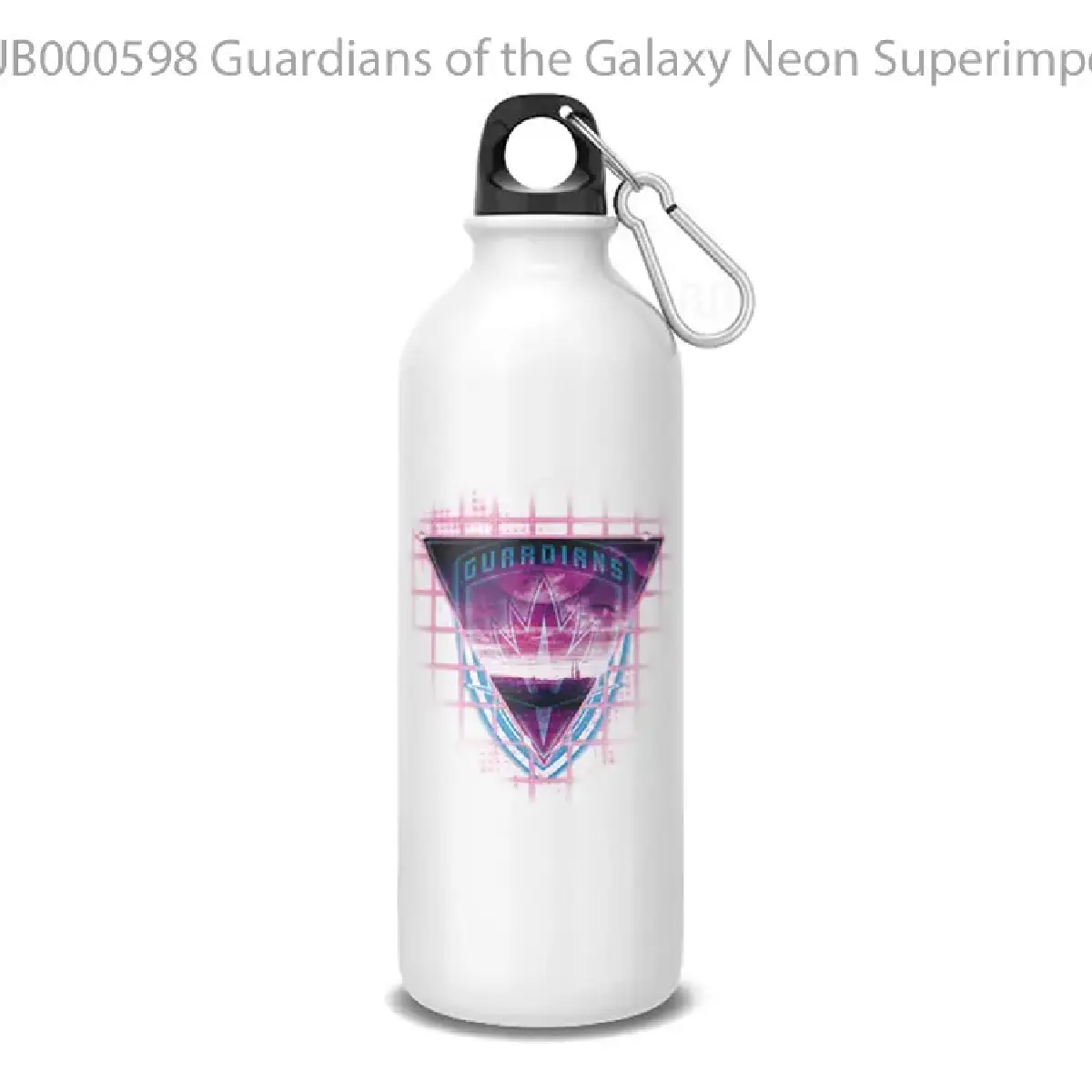 Guardians of the Galaxy Neon Superimposed Logo Botol Air Minum
