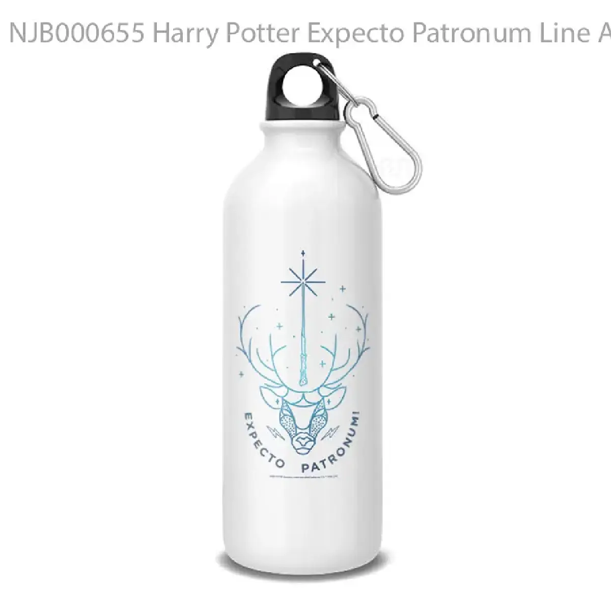 Harry Potter Expecto Patronum Line Art Botol Air Minum