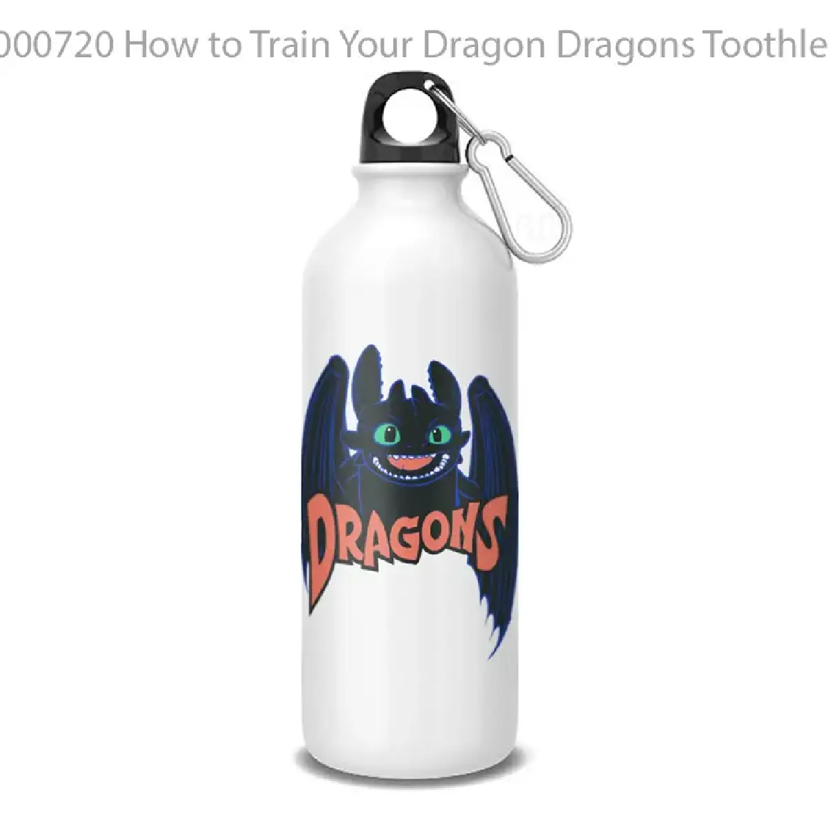 How to Train Your Dragon Dragons Toothless Wings Graphic Botol Air Minum
