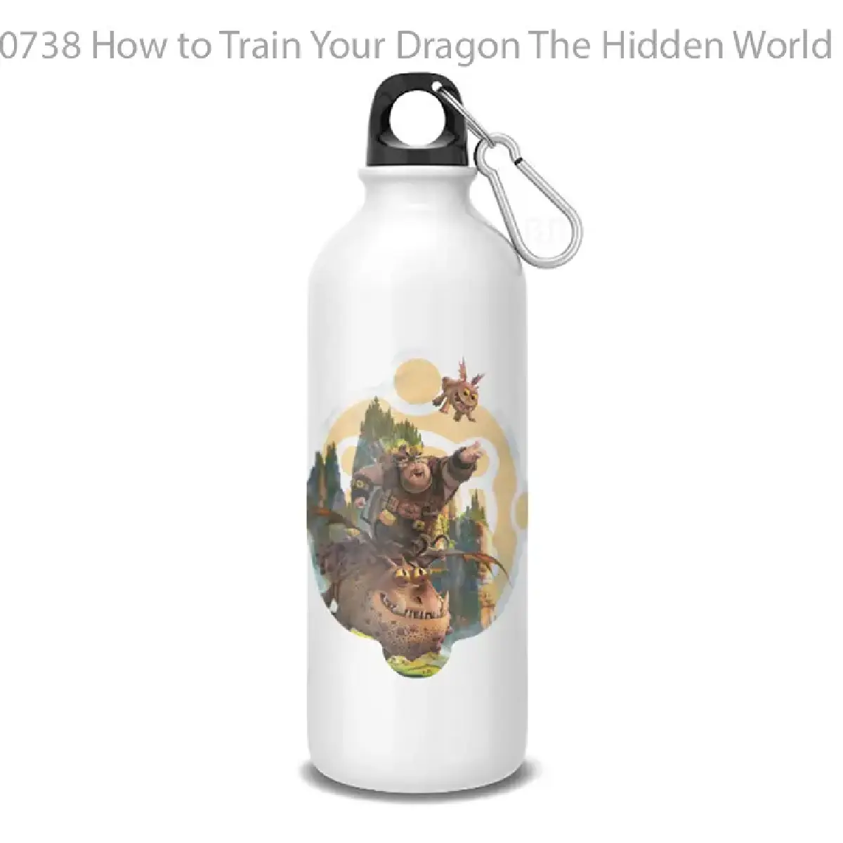 How to Train Your Dragon The Hidden World Fishlegs Meatlug Flight Botol Air Minum