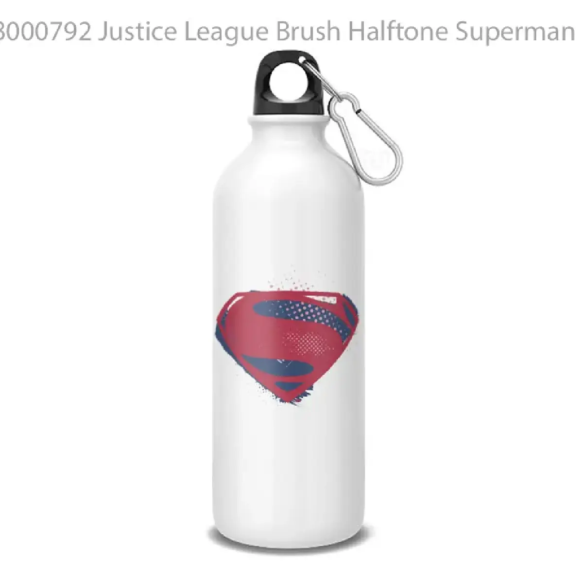 Justice League Brush Halftone Superman Symbol yview Botol Air Minum