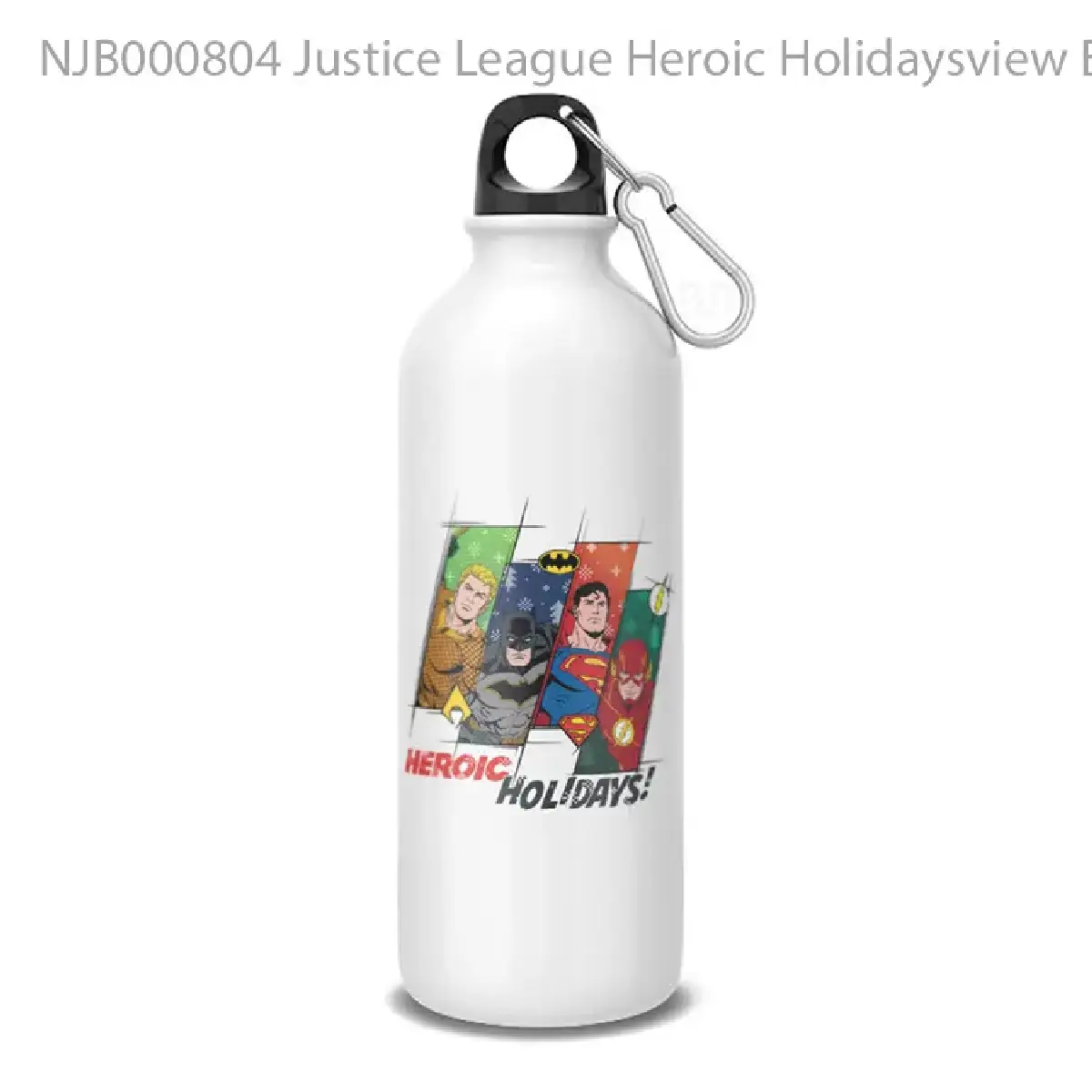 Justice League Heroic Holidaysview Botol Air Minum