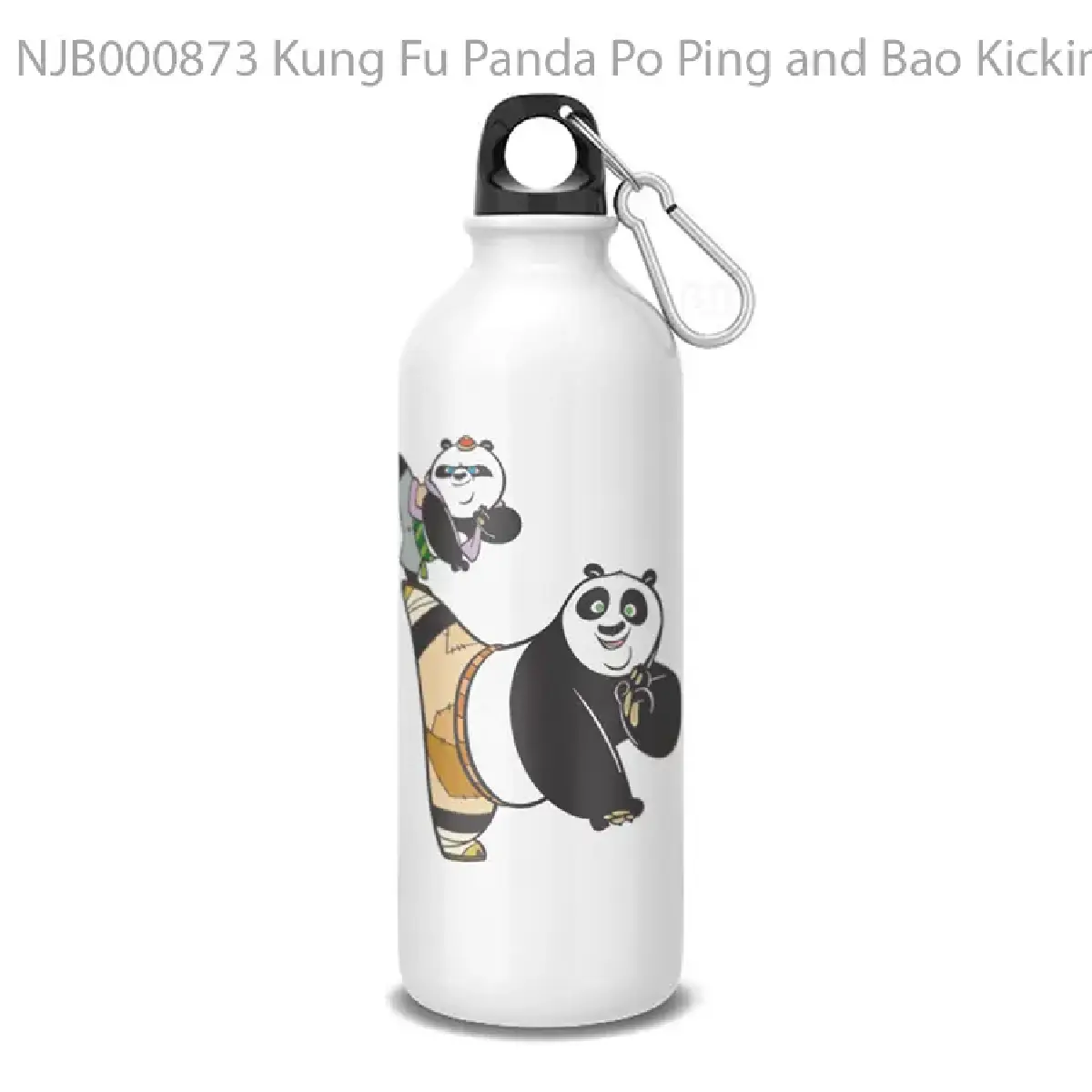 Kung Fu Panda Po Ping and Bao Kicking Botol Air Minum
