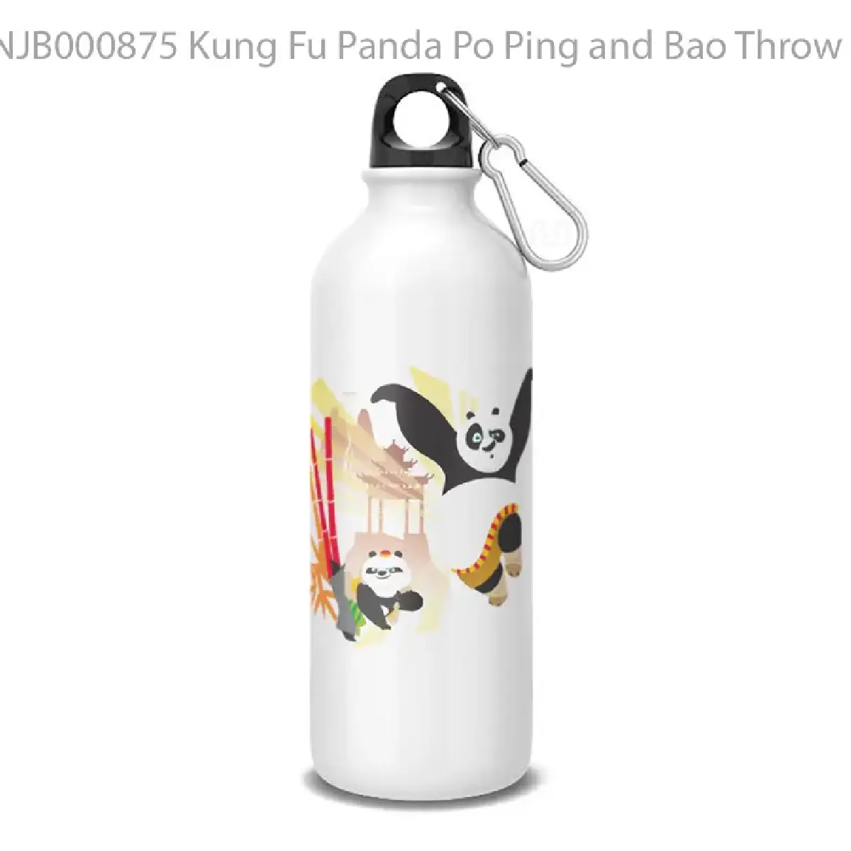 Kung Fu Panda Po Ping and Bao Throw Pillow Botol Air Minum
