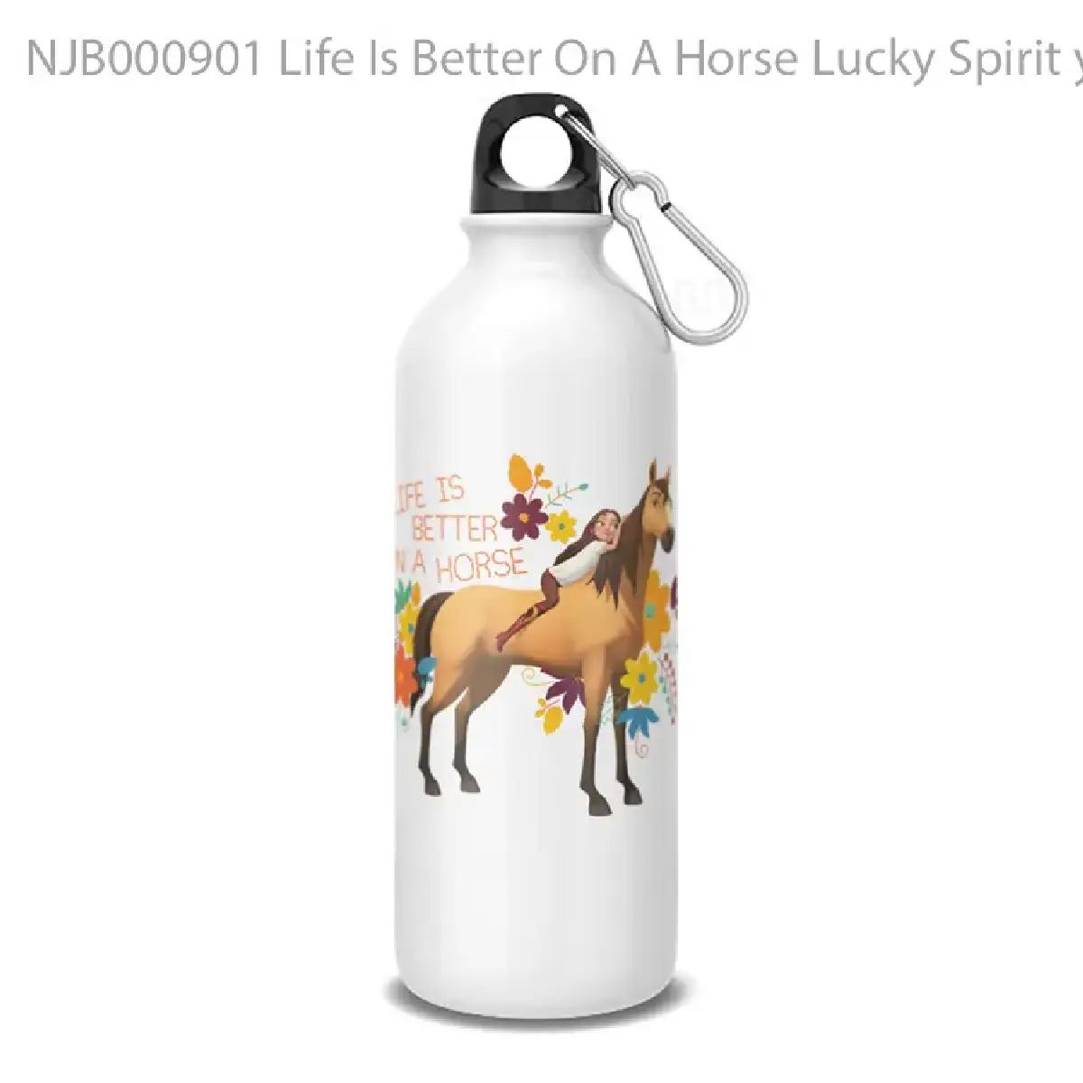 Life Is Better On A Horse Lucky Spirit y Botol Air Minum