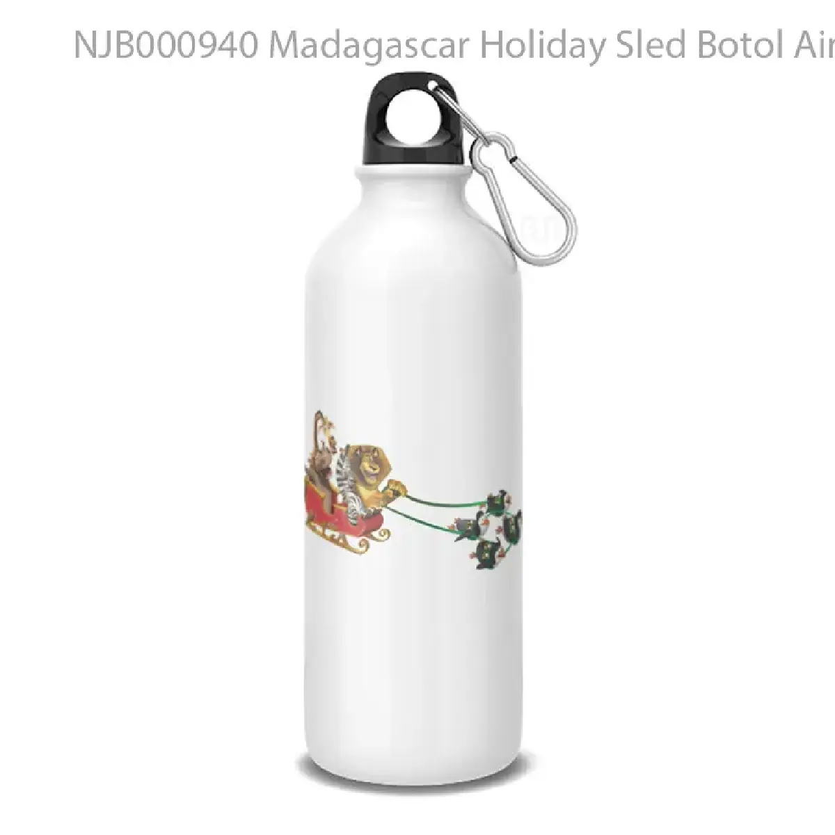 Madagascar Holiday Sled Botol Air Minum