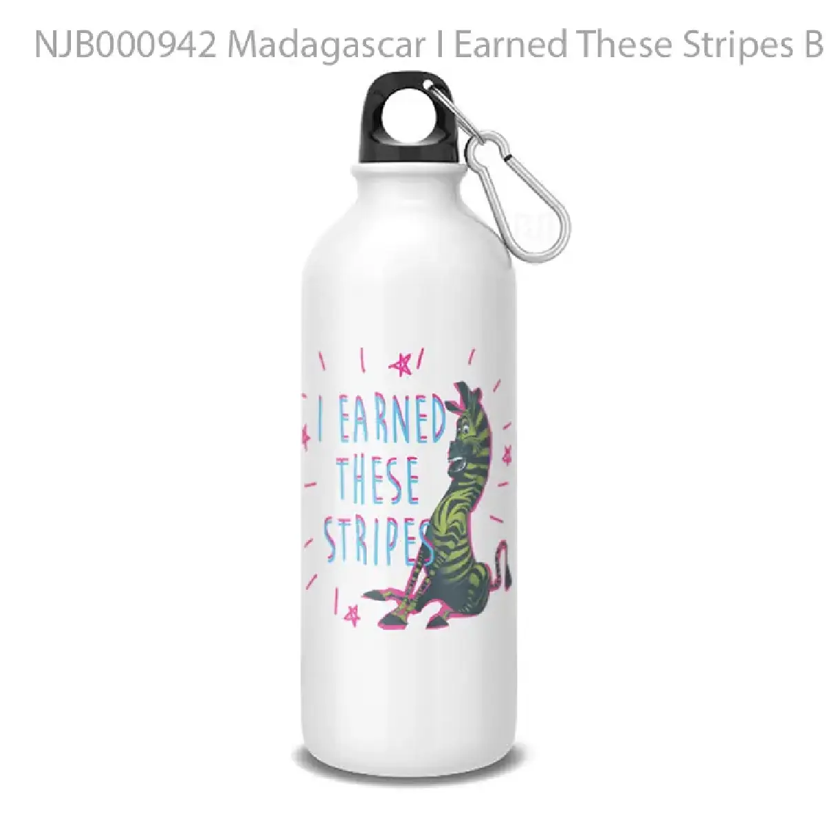Madagascar I Earned These Stripes Botol Air Minum