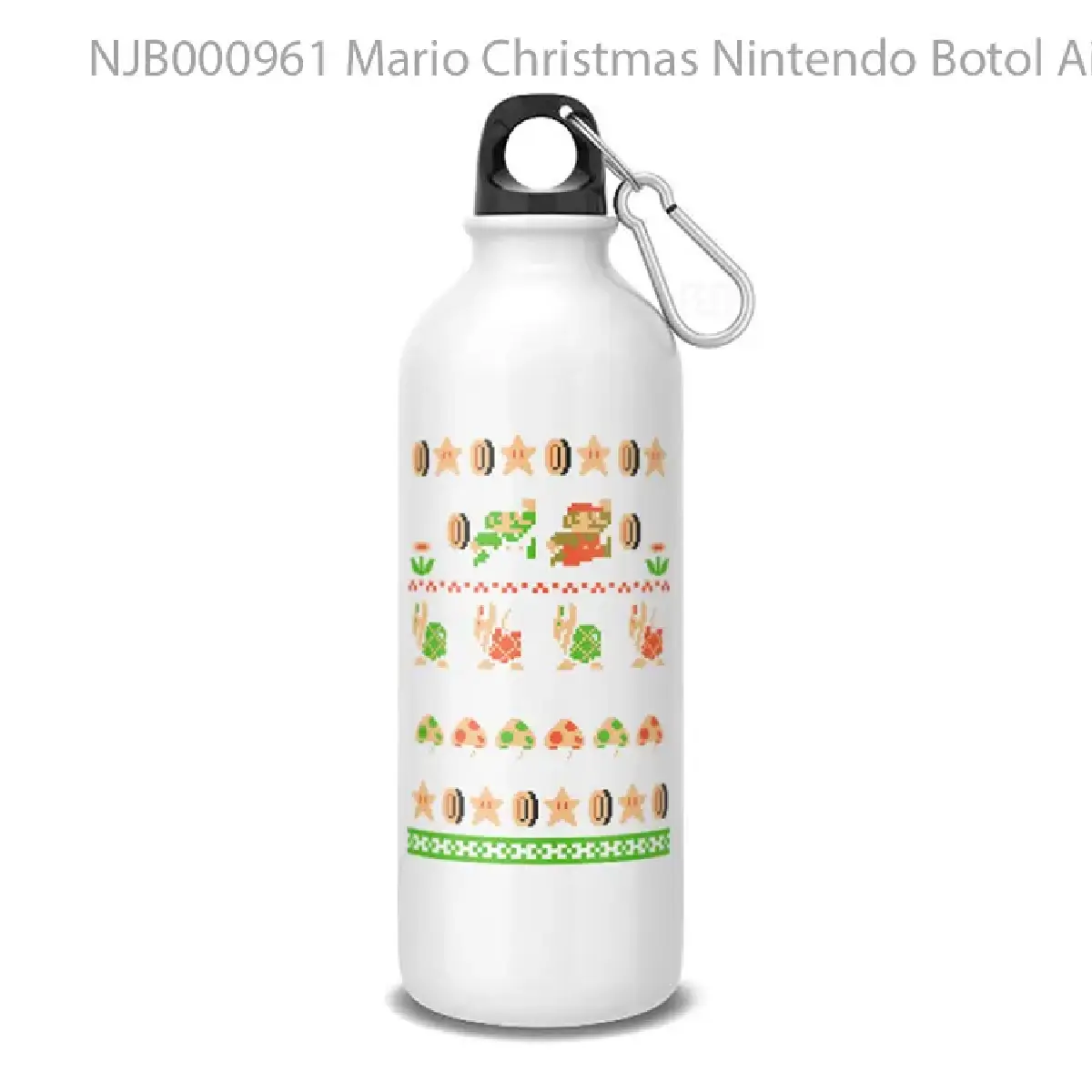Mario Christmas Nintendo Botol Air Minum