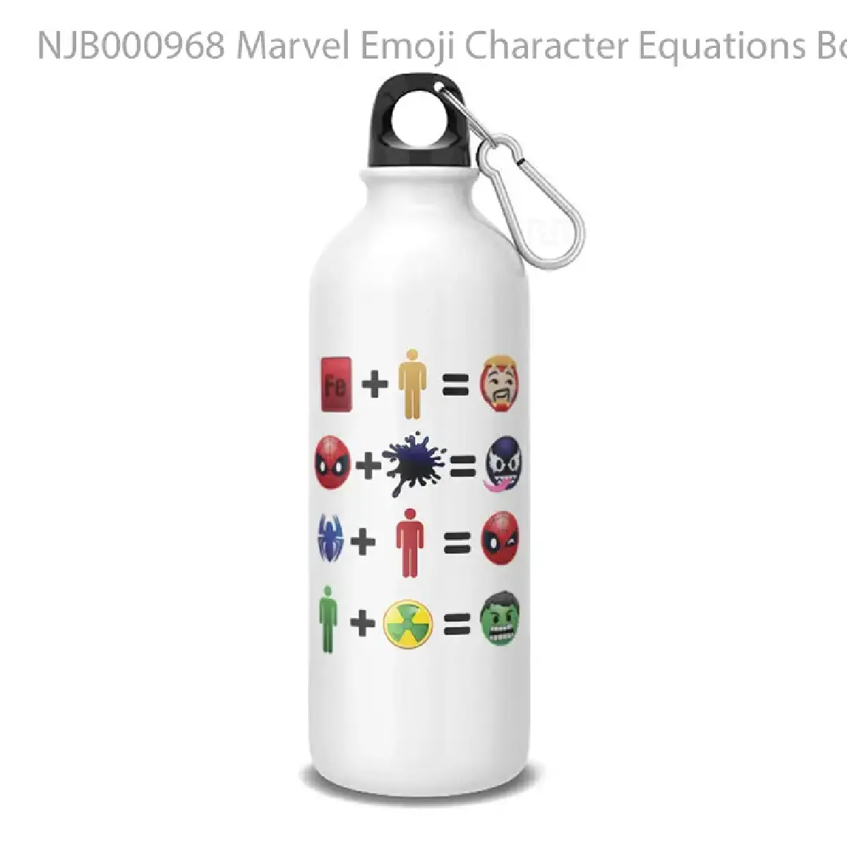 Marvel Emoji Character Equations Botol Air Minum